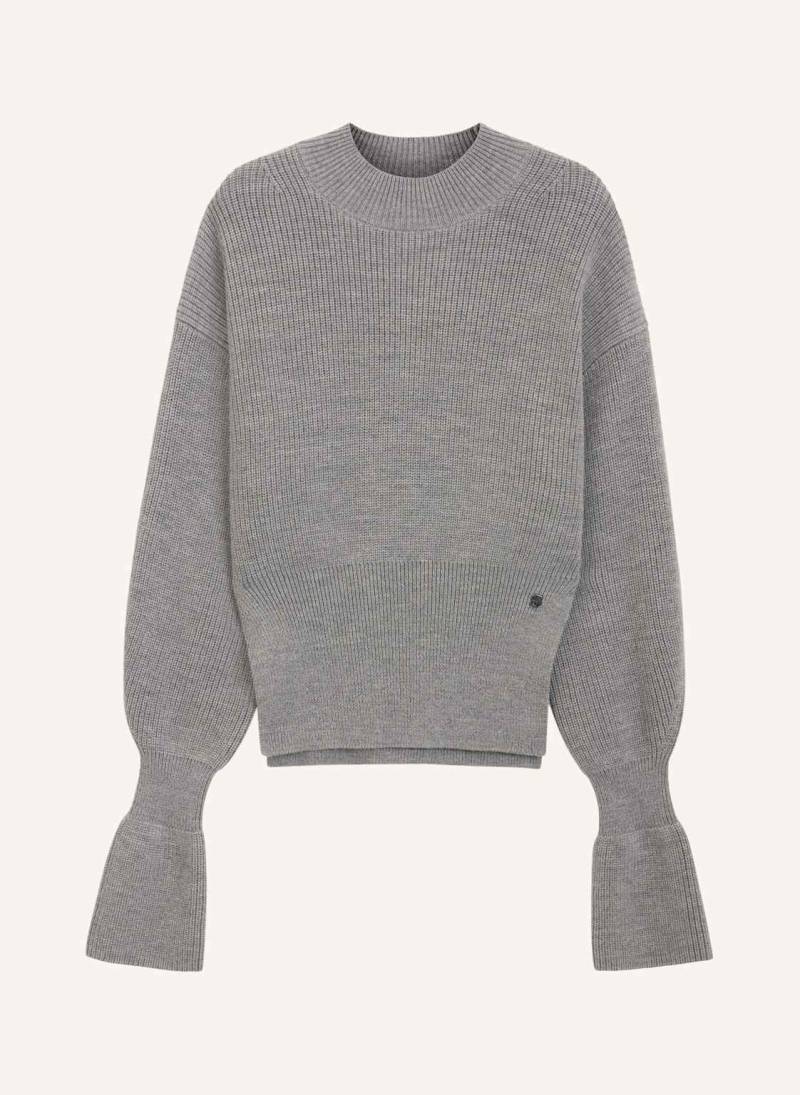 Boss Pullover Fotus Regular Fit grau von Boss