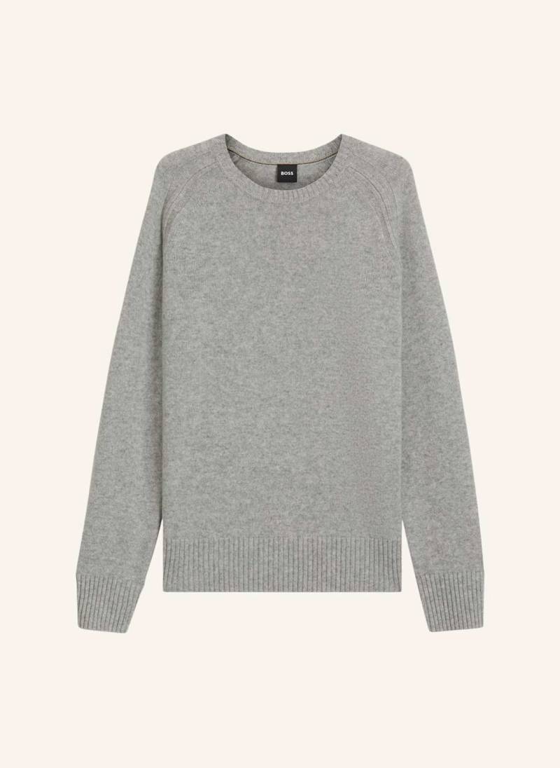 Boss Pullover H-Halvo Regular Fit grau von Boss
