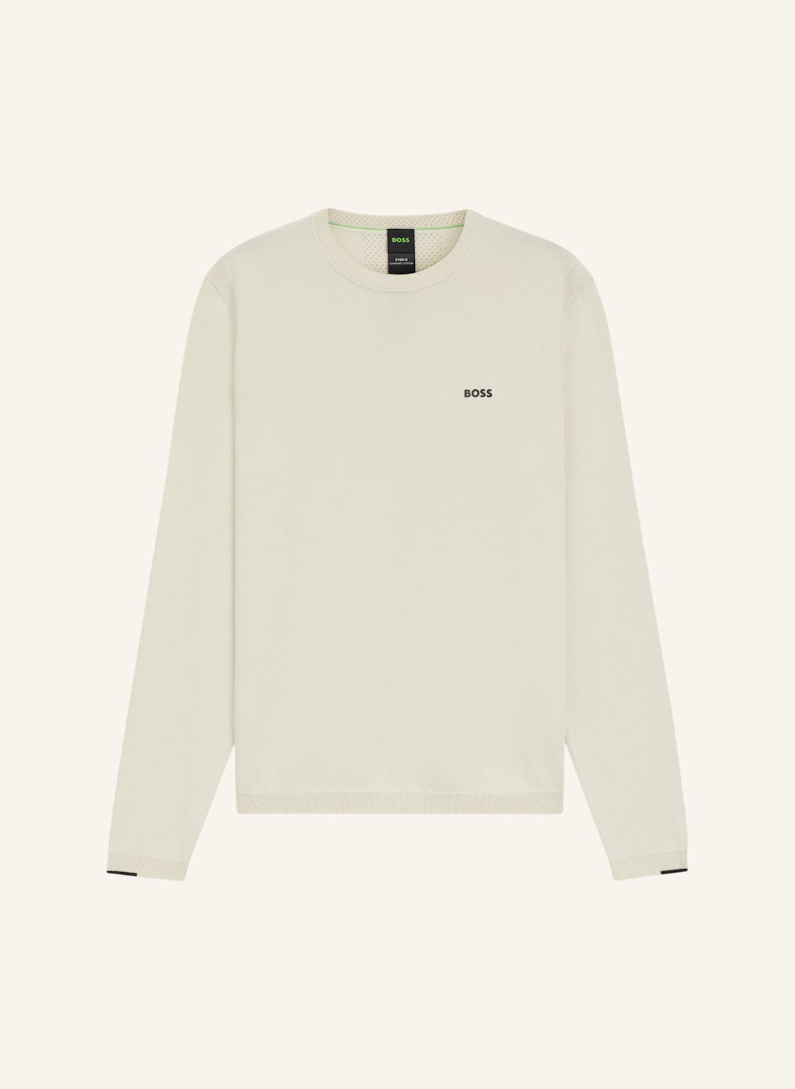 Boss Pullover K_Ever-X Cn Regular Fit weiss von Boss