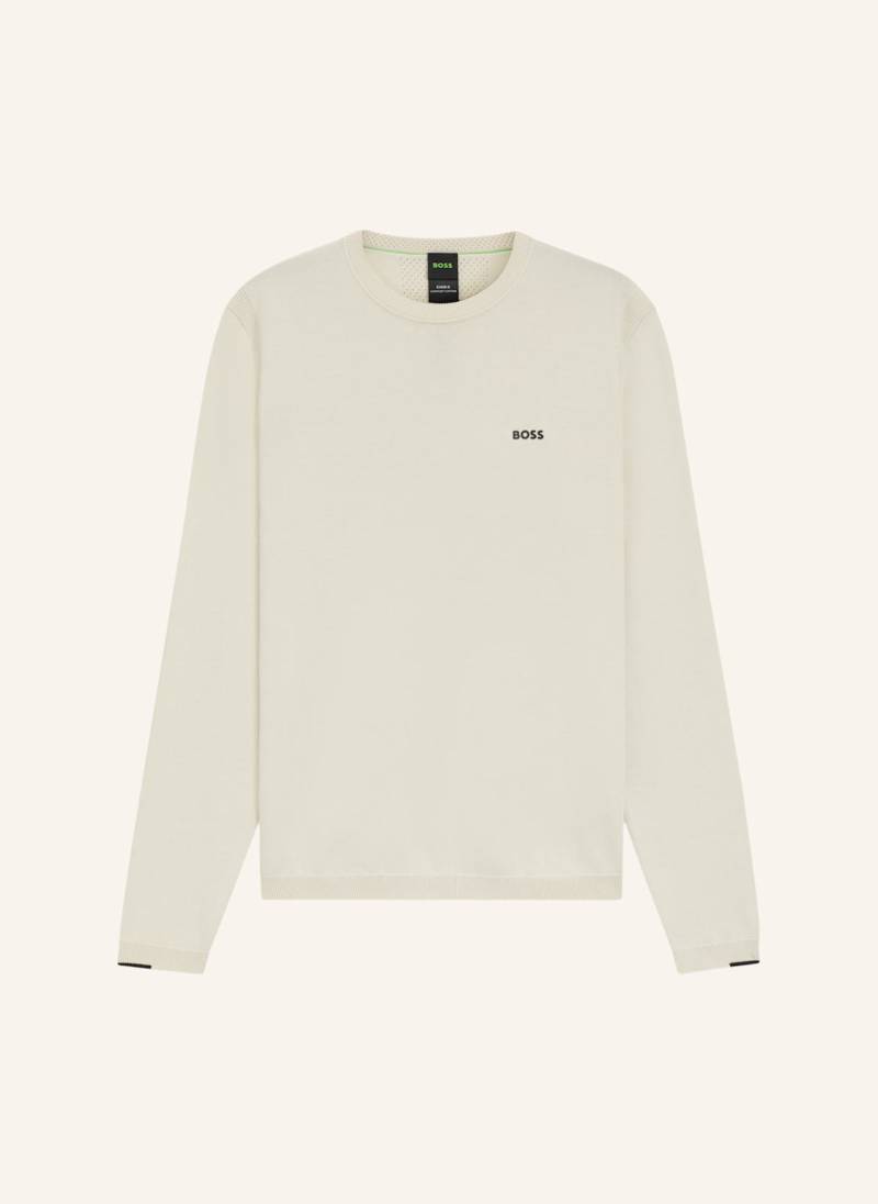 Boss Pullover K_Ever-X Cn Regular Fit weiss von Boss