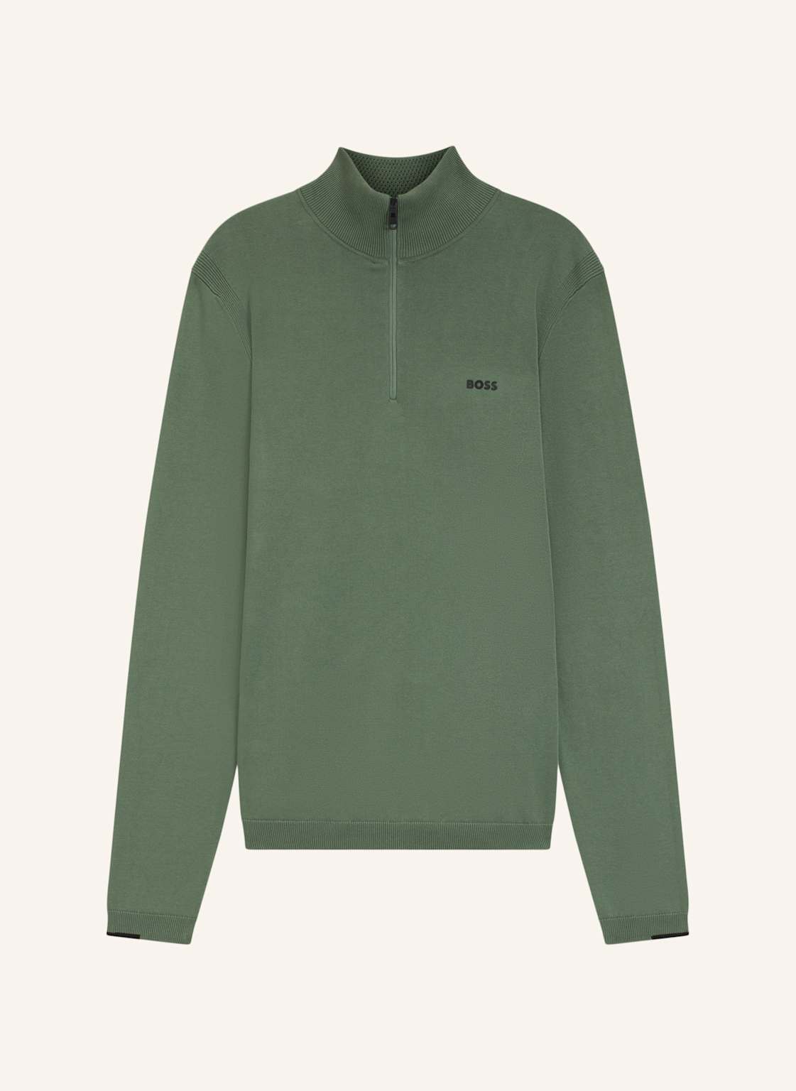 Boss Pullover K_Ever-X Qz Regular Fit gruen von Boss