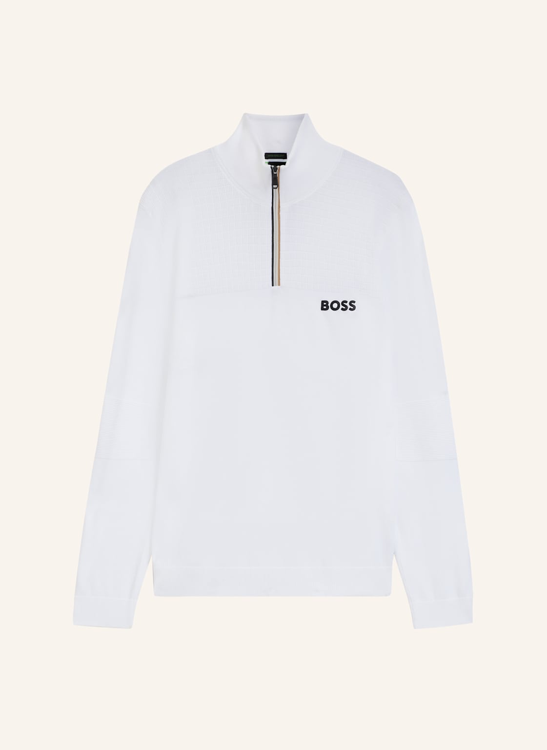 Boss Pullover K_Hydro Qz-1 Regular Fit weiss von Boss