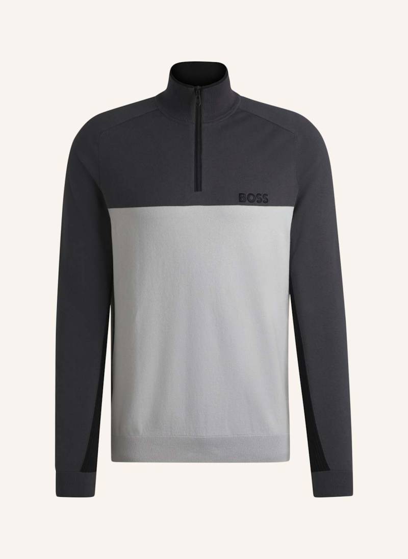 Boss Pullover K_Hydro-X_1 Regular Fit grau von Boss