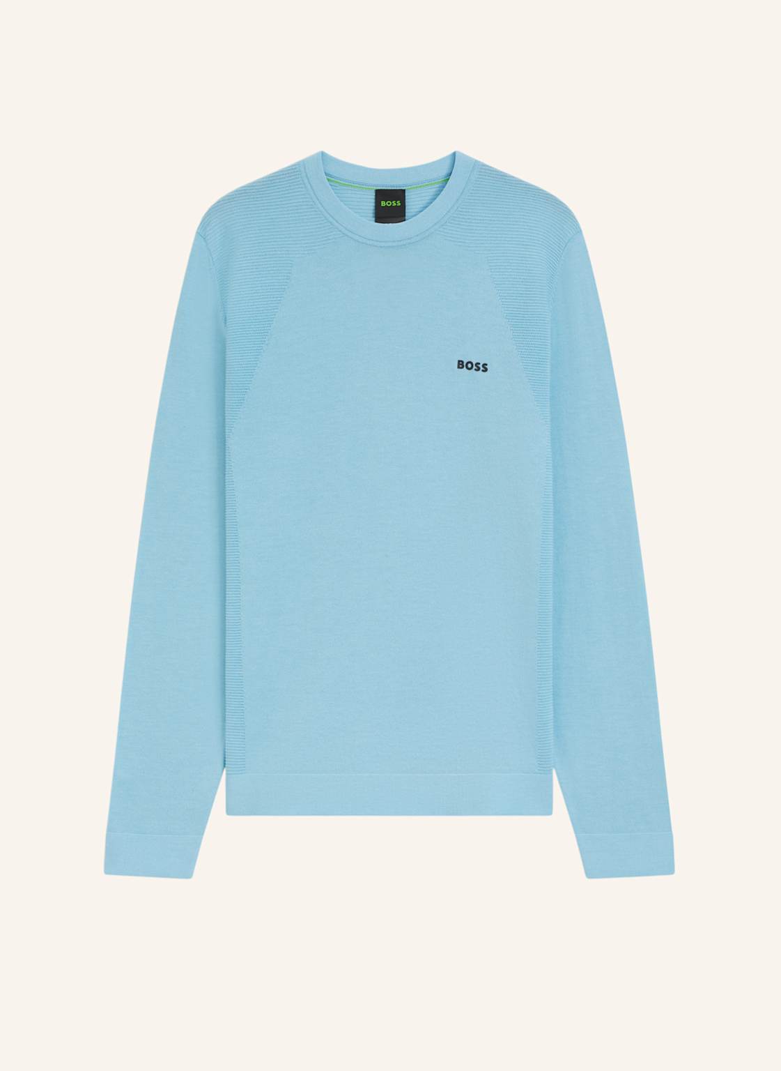 Boss Pullover K_Momentum-Lite Cn Regular Fit blau von Boss