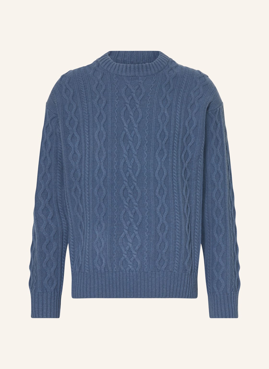 Boss Pullover Kableto blau von Boss