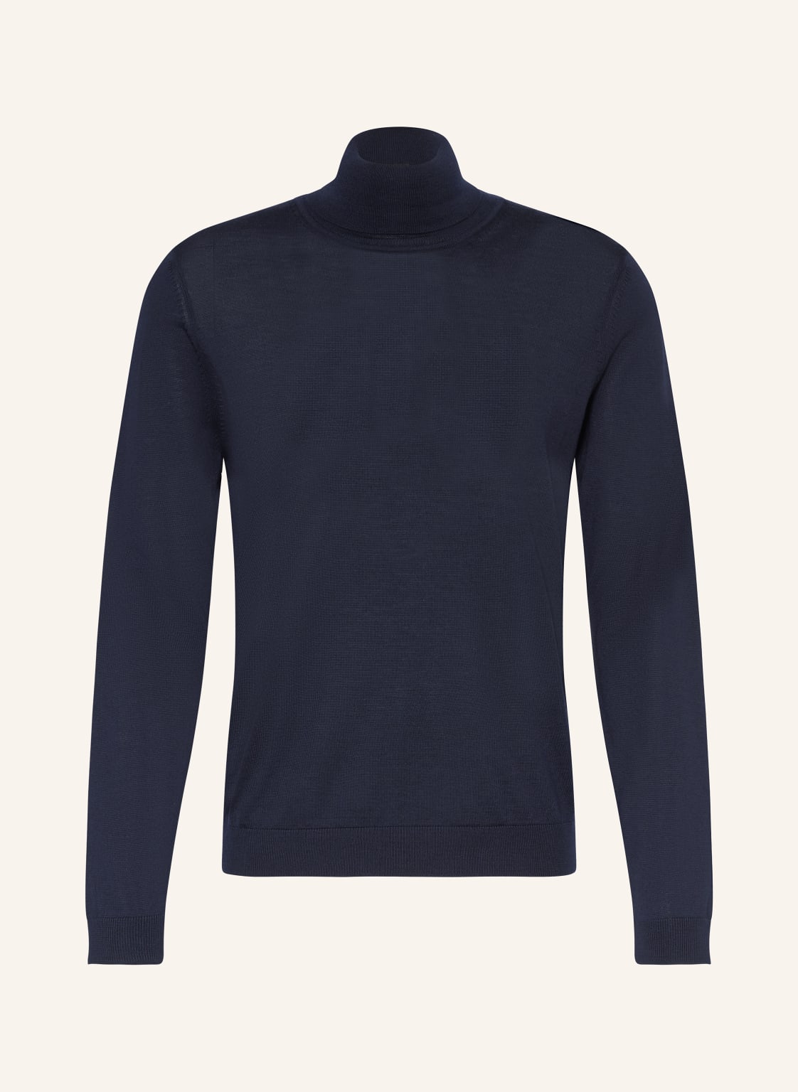 Boss Rollkragenpullover Musso blau von Boss