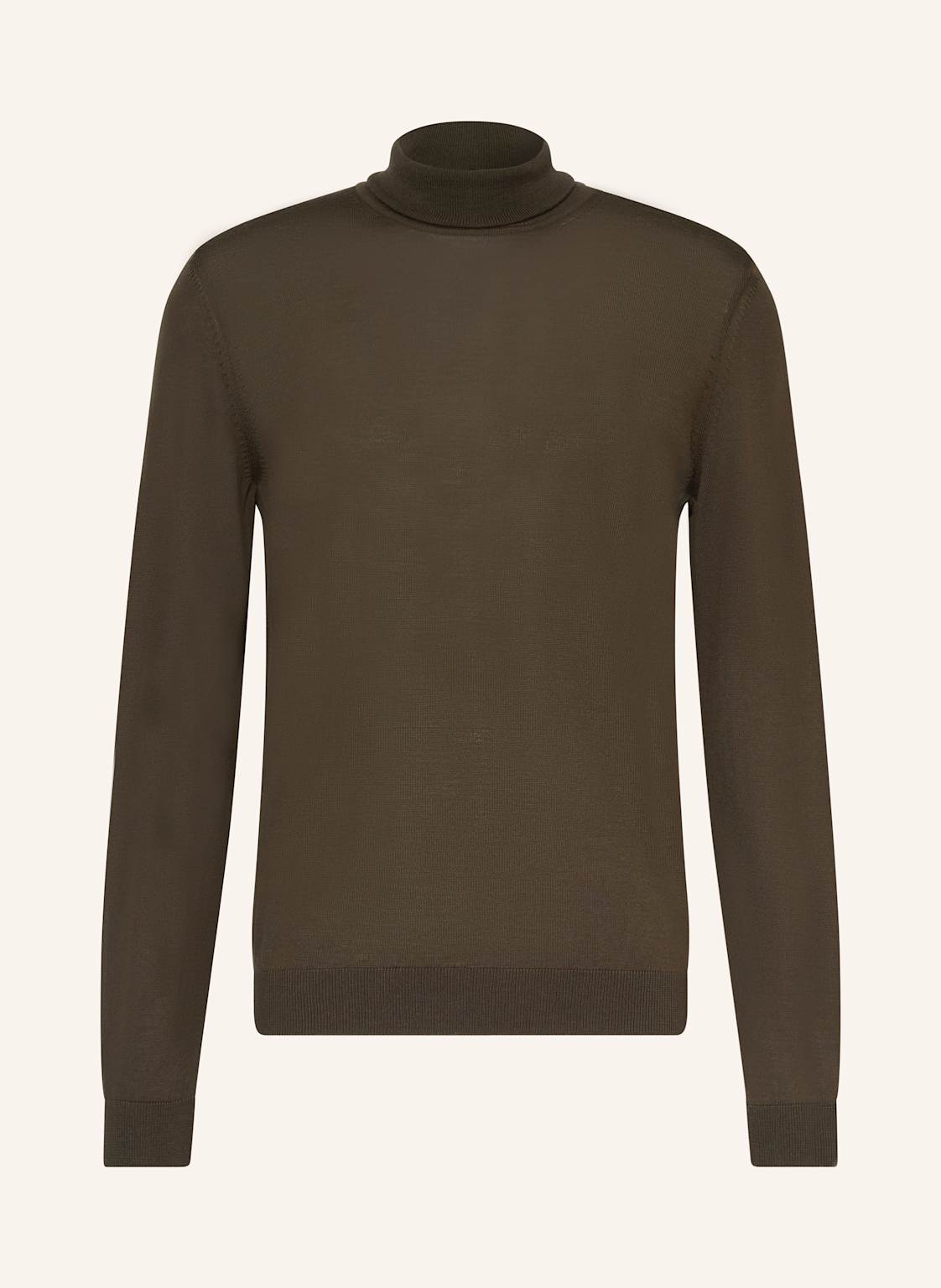 Boss Rollkragenpullover Musso gruen von Boss