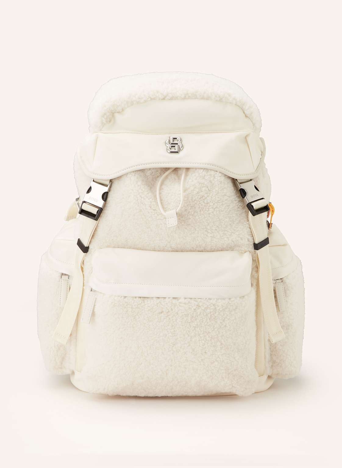 Boss Rucksack Icon weiss von Boss