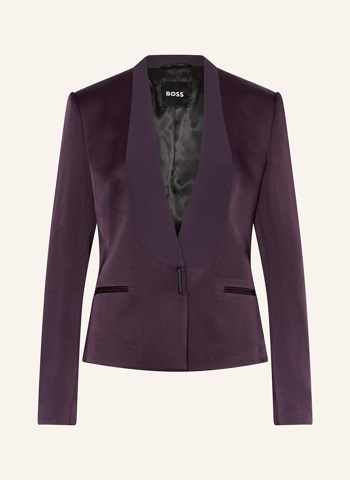 Boss Satinblazer Jia lila von Boss