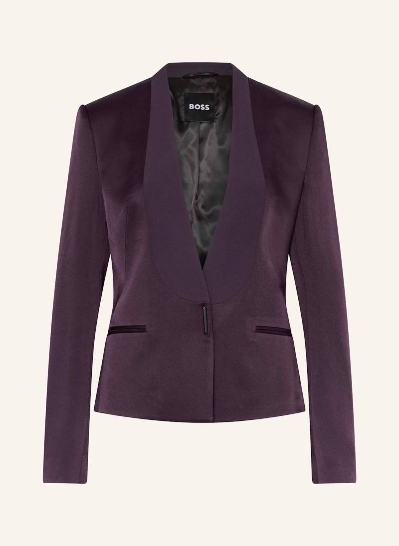 Boss Satinblazer Jia lila von Boss