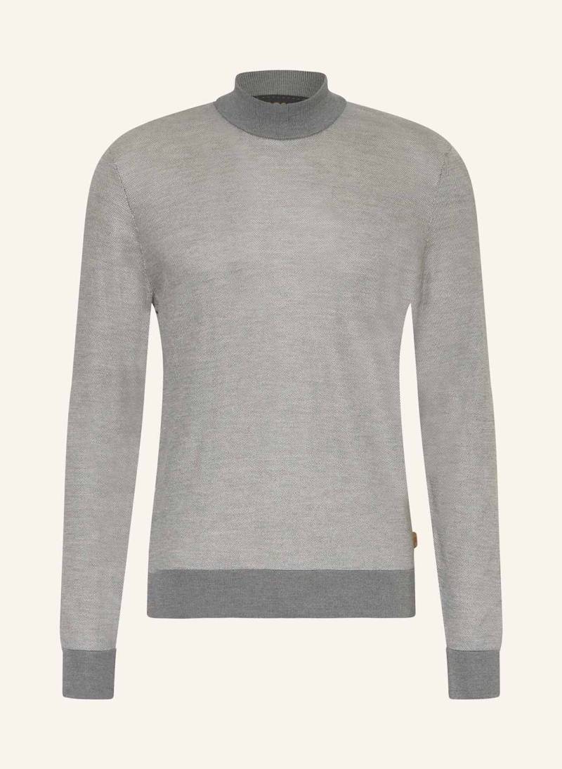 Boss Seidenpullover Hugo grau von Boss