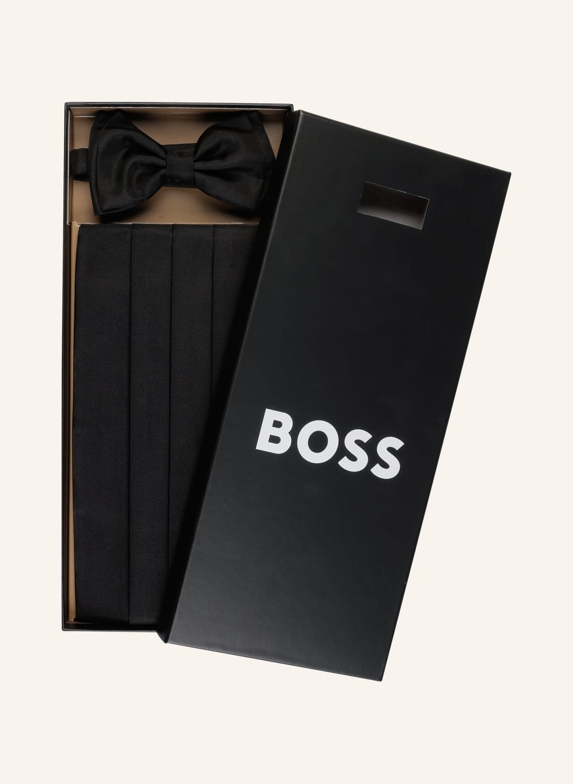 Boss Set: Fliege Und Kummerbund Mit Geschenkbox schwarz Boss Set: Fliege Und Kummerbund Mit Geschenkbox schwarz von Boss