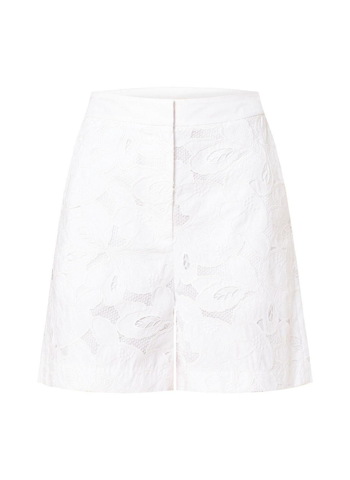 Boss Shorts Tonara Aus Lochspitze weiss von Boss