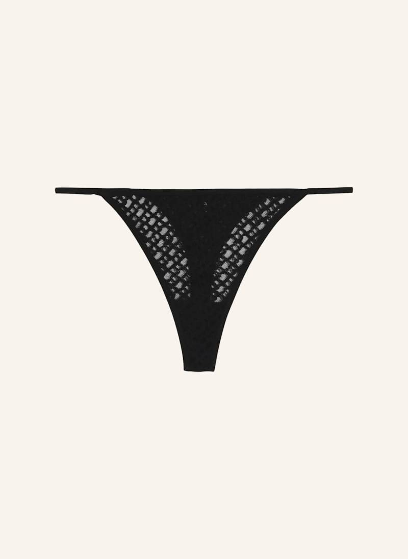 Boss Slip String B Lace schwarz von Boss