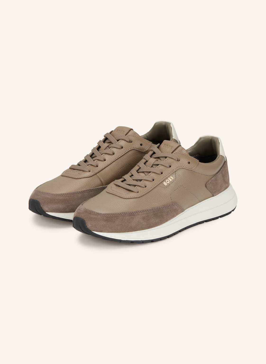 Boss Sneaker Vinston beige von Boss