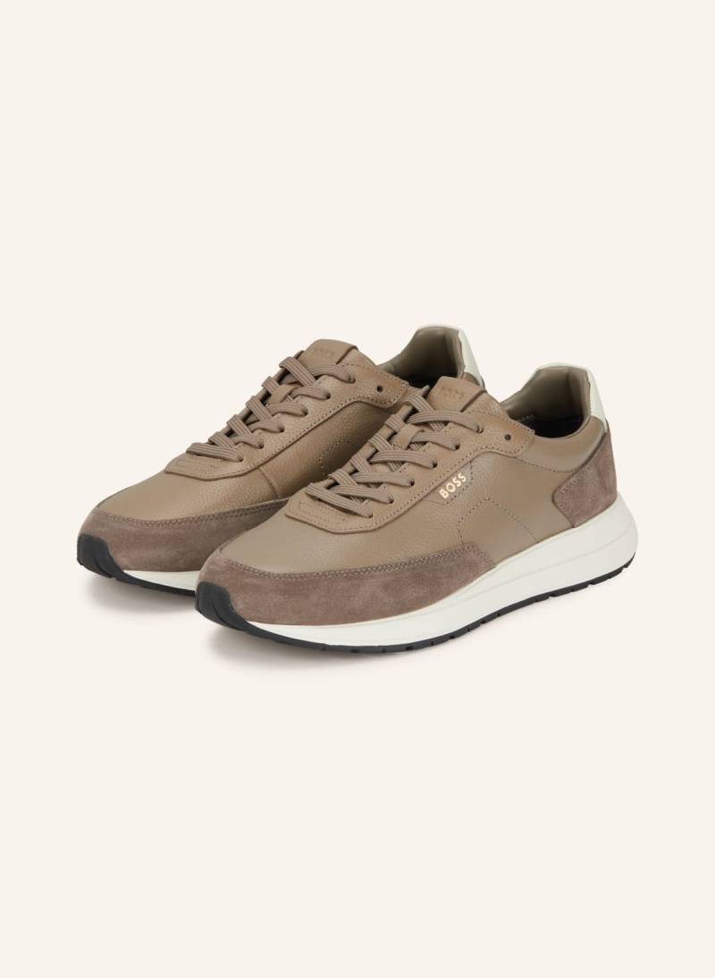Boss Sneaker Vinston beige von Boss