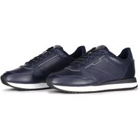Boss Sneakers - Sneakers Kai aus Leder 48104523104602 - Gr. 41 (EU) - in Blau - für Damen von Boss