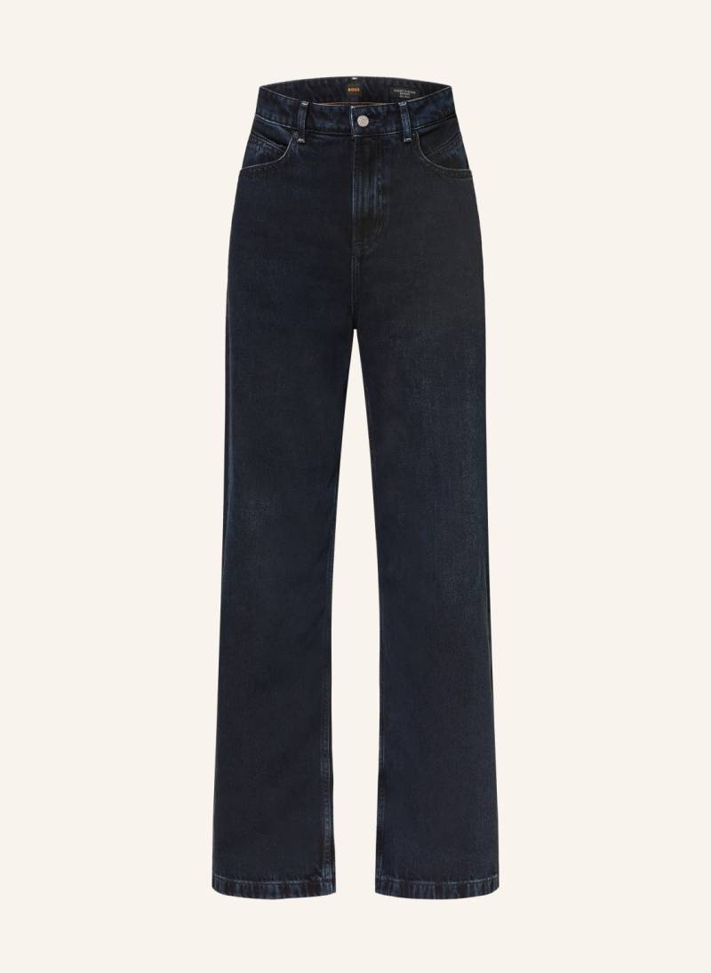 Boss Straight Jeans Marlene blau von Boss