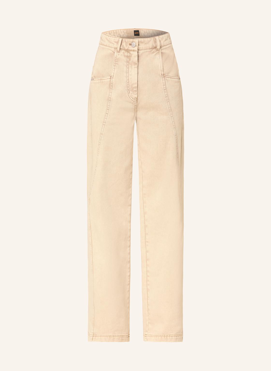 Boss Straight Jeans Marlina braun von Boss