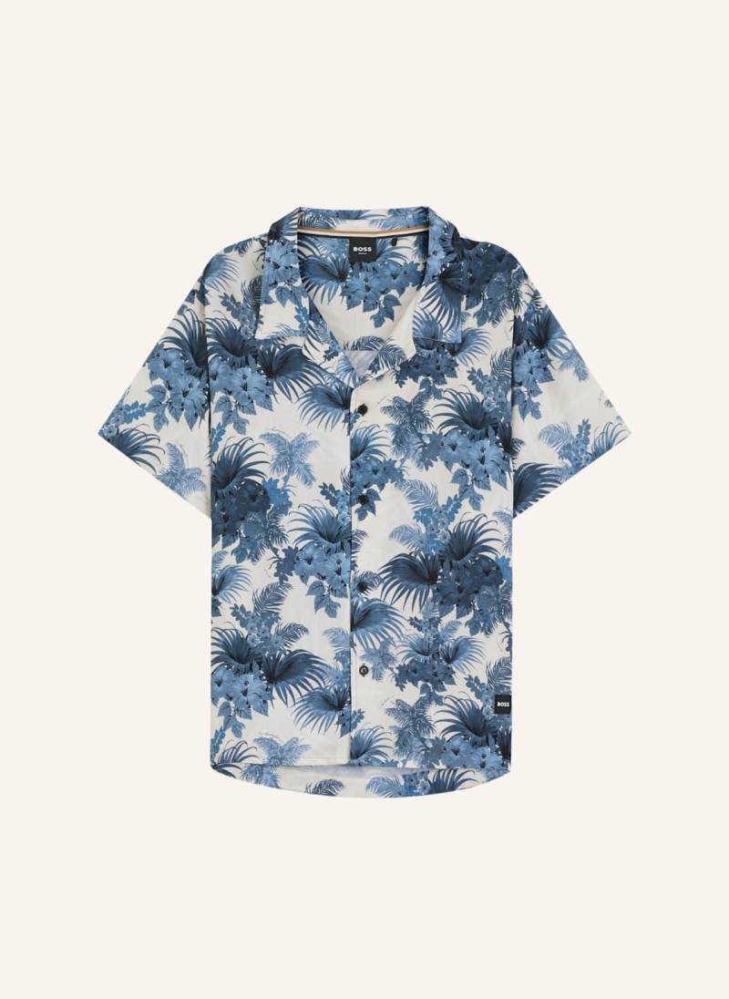 Boss Strand-Oberteil Beach Shirt blau von Boss