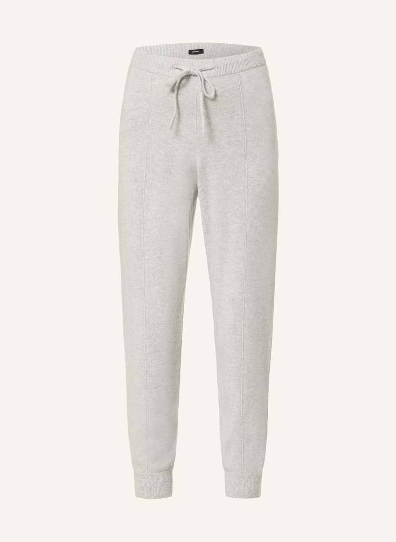 Boss Strickhose Falindana Aus Cashmere grau von Boss