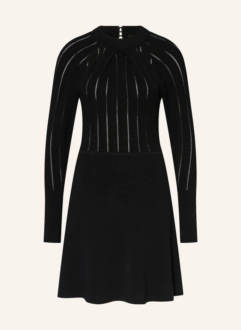 Boss Strickkleid Fuccia Mit Cut-Outs schwarz von Boss