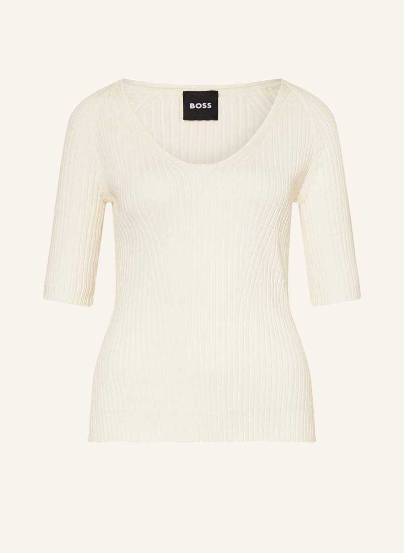 Boss Strickshirt Falonka weiss von Boss