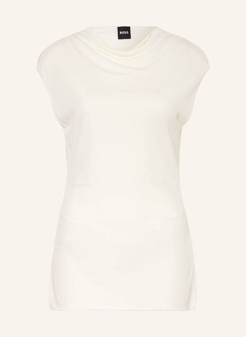 Boss Blusentop Elamma weiss von Boss