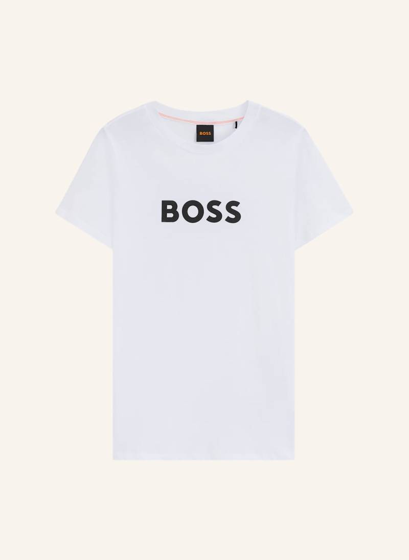 Boss T-Shirt C_Elogo_5 Regular Fit weiss von Boss