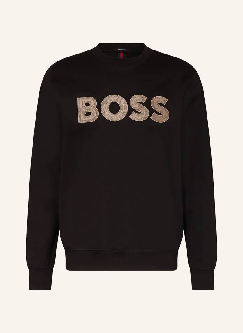 Boss Sweatshirt Sharpe schwarz von Boss