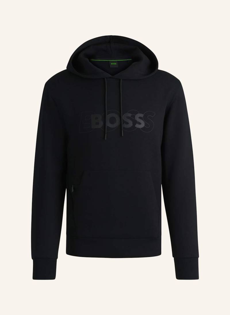 Boss Sweatshirt Soody Dn Badge Regular Fit schwarz von Boss