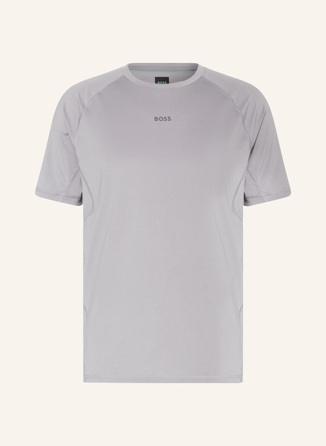 Boss T-Shirt Active grau von Boss