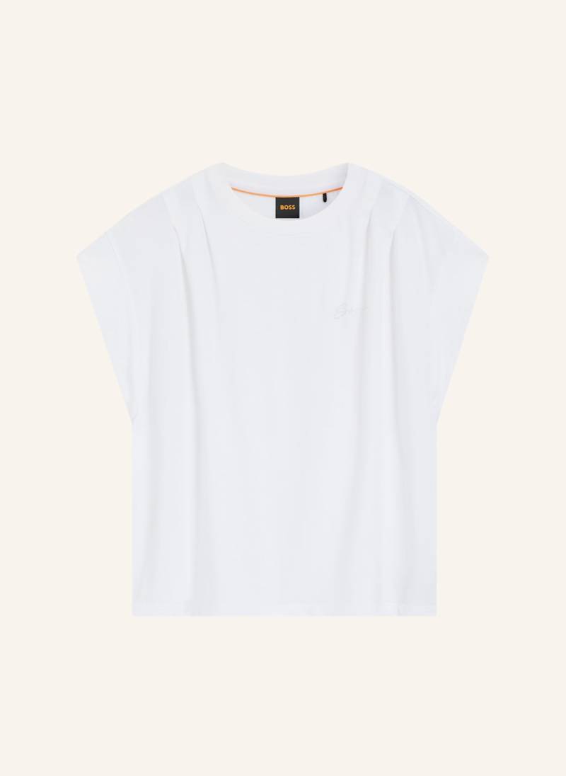 Boss T-Shirt C_Ecolorado Relaxed Fit weiss von Boss