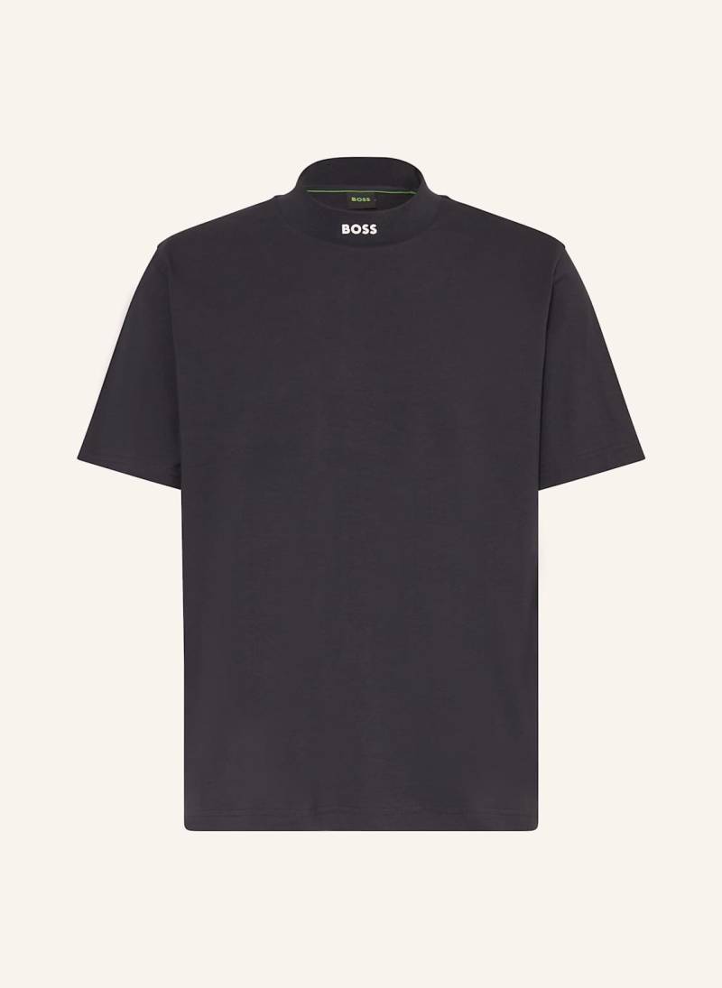 Boss T-Shirt Collar Zone blau von Boss