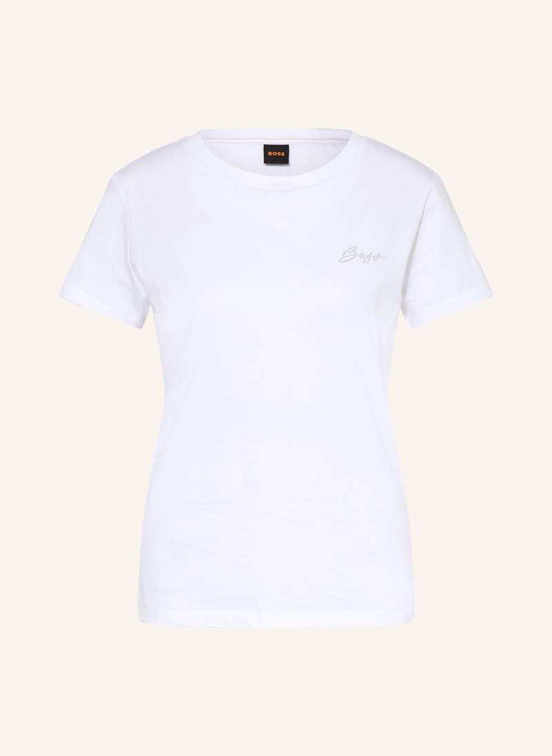 Boss T-Shirt Esogo weiss von Boss