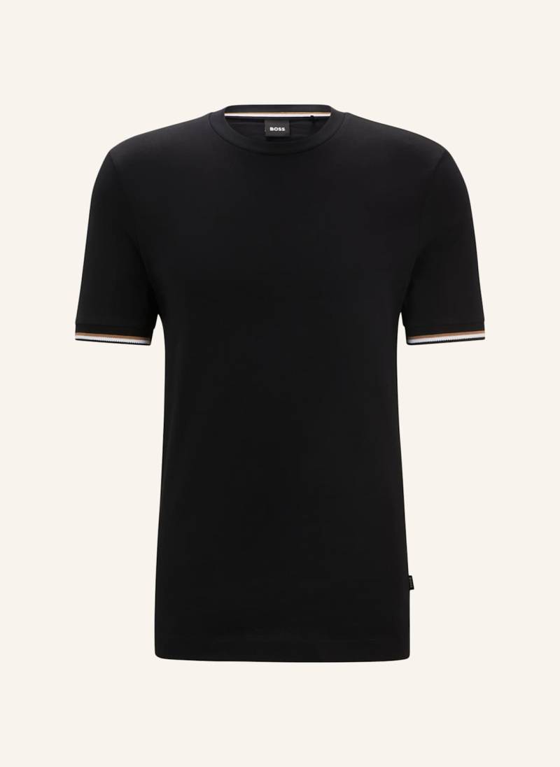 Boss T-Shirt Thompson 04 Regular Fit schwarz von Boss