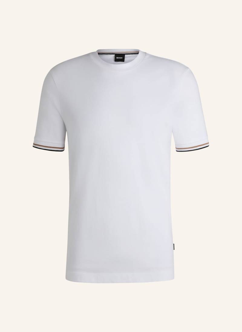 Boss T-Shirt Thompson 04 Regular Fit weiss von Boss