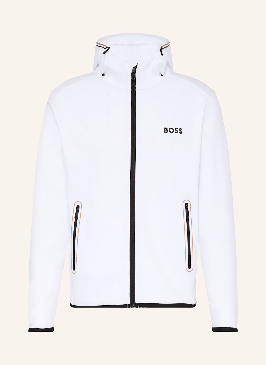 Boss Trainingsjacke Sicon Toc weiss von Boss