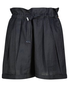 Damen Paperbag-Shorts TURRINA aus Ramie von Boss