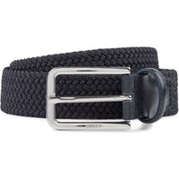 BOSS Schmaler Flechtgürtel mit Leder-Details und Metallschließe in 105 von Boss