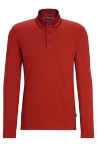 Herren Poloshirt PLEINS 23 Slim Fit von Boss