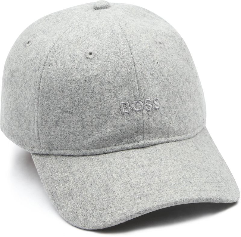 Hugo Boss Kappe Derrel Wool Blend Grau - von Boss