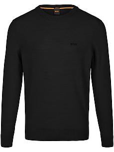 Rundhals-Pullover BOSS schwarz von Boss