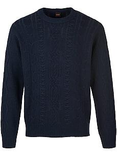 Rundhals-Pullover Kubiel BOSS blau von Boss