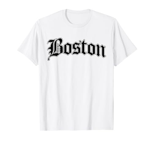 Boston Souvenir Herren Damen Kinder T-Shirt Boston Souvenir Herren Damen Kinder T-Shirt von Boston MA by Kruzelly