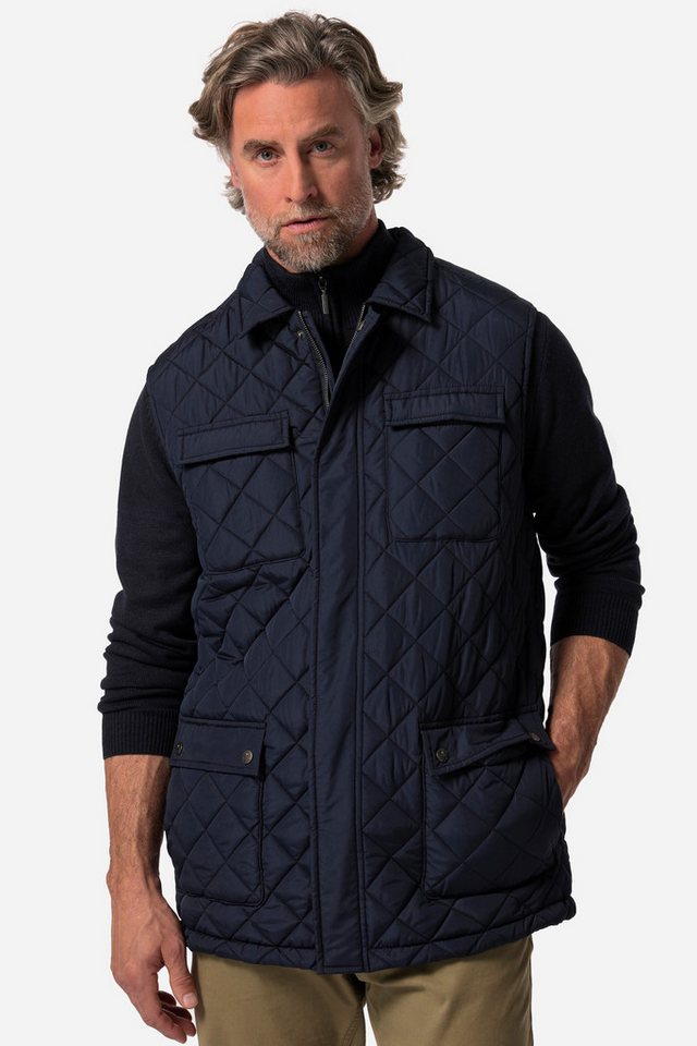 Boston Park Steppweste Boston Park Steppweste Hemdkragen bis 8 XL von Boston Park