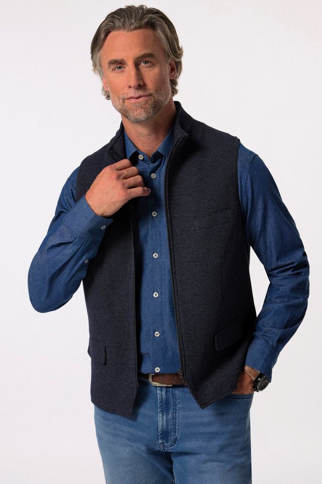 Boston Park Steppweste Boston Park Weste Zipper Struktur bis 72 von Boston Park