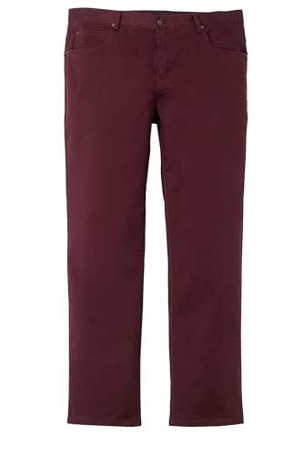 Boston Park Herren große Größen Übergrößen Menswear L-8XL Hose, Regular Fit, 4-Pocket, bis Gr. 35 rot 72 200213525-72 von Boston Park