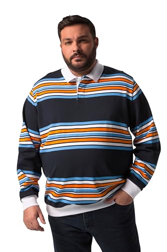 Boston Park Herren große Größen Übergrößen Menswear L-8XL Rugby-Sweater, Ringel, Polokragen, bis Gr. 84/86 Navy blau 56+ 830599130-56+ Boston Park Herren große Größen Übergrößen Menswear L-8XL Rugby-Sweater, Ringel, Polokragen, bis Gr. 84/86 Navy blau 56+ 830599130-56+ von Boston Park