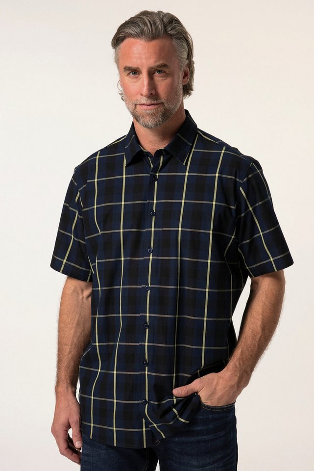 Boston Park Kurzarmhemd Boston Park Karohemd Halbarm Kentkragen bis 8 XL von Boston Park